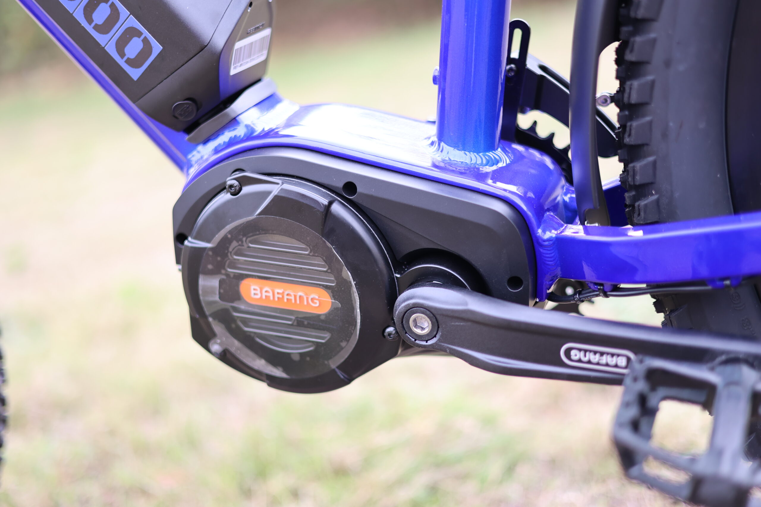 Long-range electric mountain bike