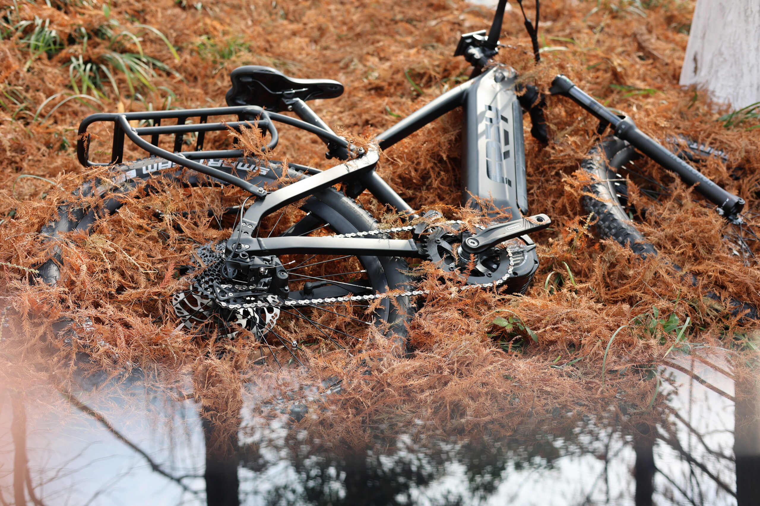 Long-range electric mountain bike